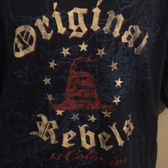 Men’s Original Rebels- 13 Colonies T-shirt - Picture 2 of 4